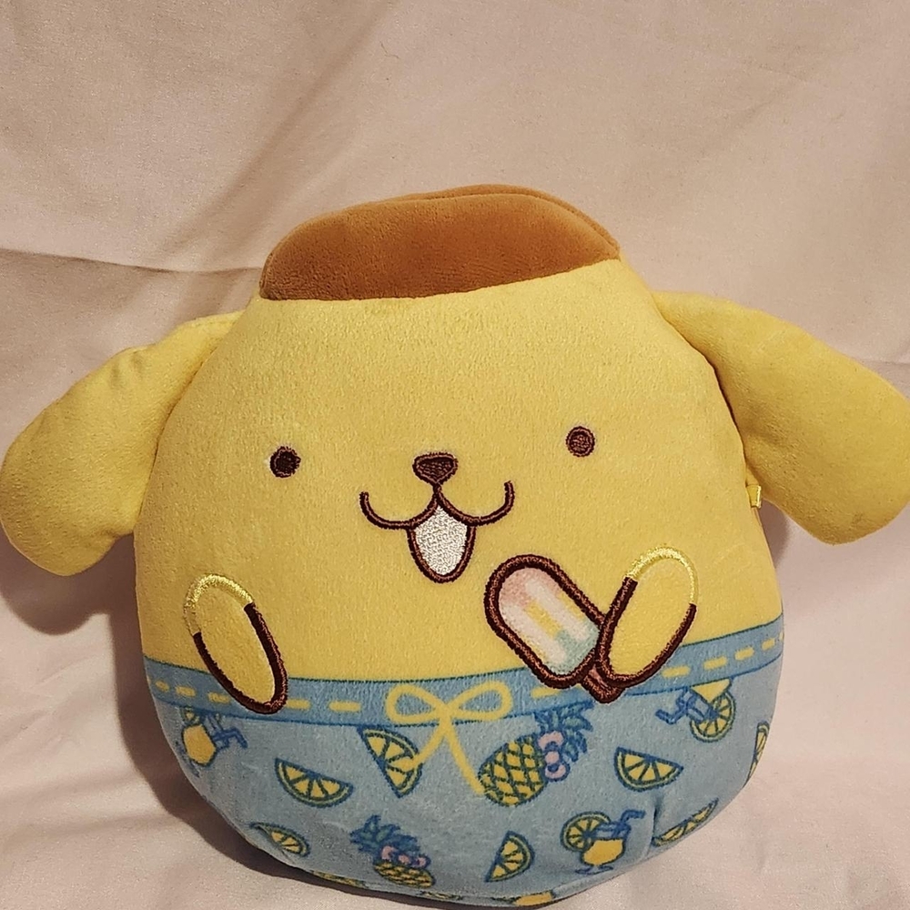 Sanrio Yellow and Blue Stuffed Animal